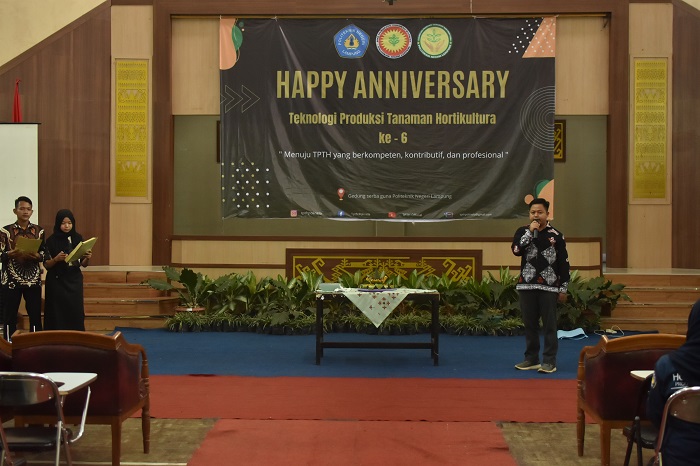 ulang tahun, TPTH, Hortikultura, Polinela, Politeknik Negeri Lampung